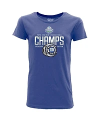 Women's Blue 84 Royal Duke Devils 2023 Acc Men's Basketball Conference Tournament Champions Locker Room T-shirt