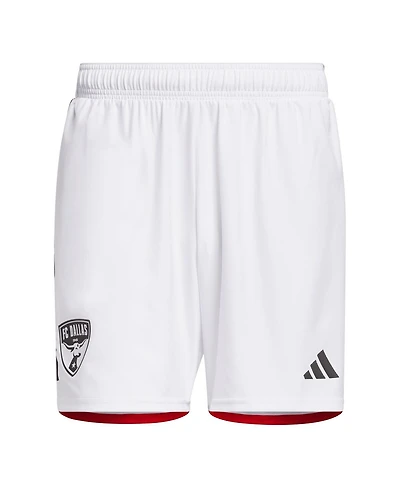 Men's adidas White Fc Dallas 2023 Away Aeroready Authentic Shorts