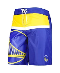 Men's G-iii Sports by Carl Banks Royal Golden State Warriors Sea Wind Swim Trunks