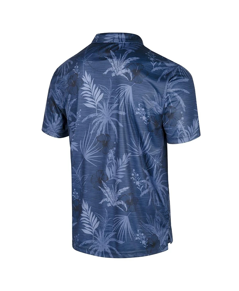 Men's Colosseum Royal Florida Gators Palms Team Polo Shirt