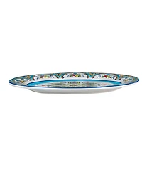 Euro Ceramica Zanzibar Oval Serving Platter, 18"