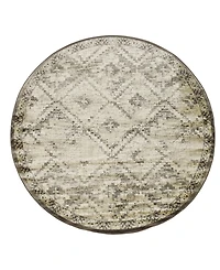Kas Heritage 7'7" x 7'7" Round Area Rug