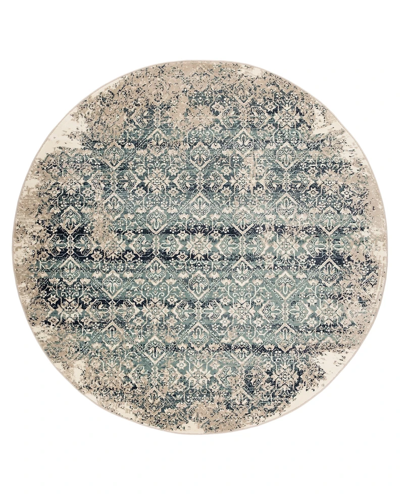 Kas Heritage 9372 7'7" x 7'7" Round Area Rug