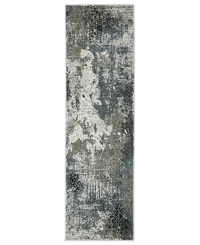 Oriental Weavers Gemini 001X2 2'3" x 7'6" Runner Area Rug