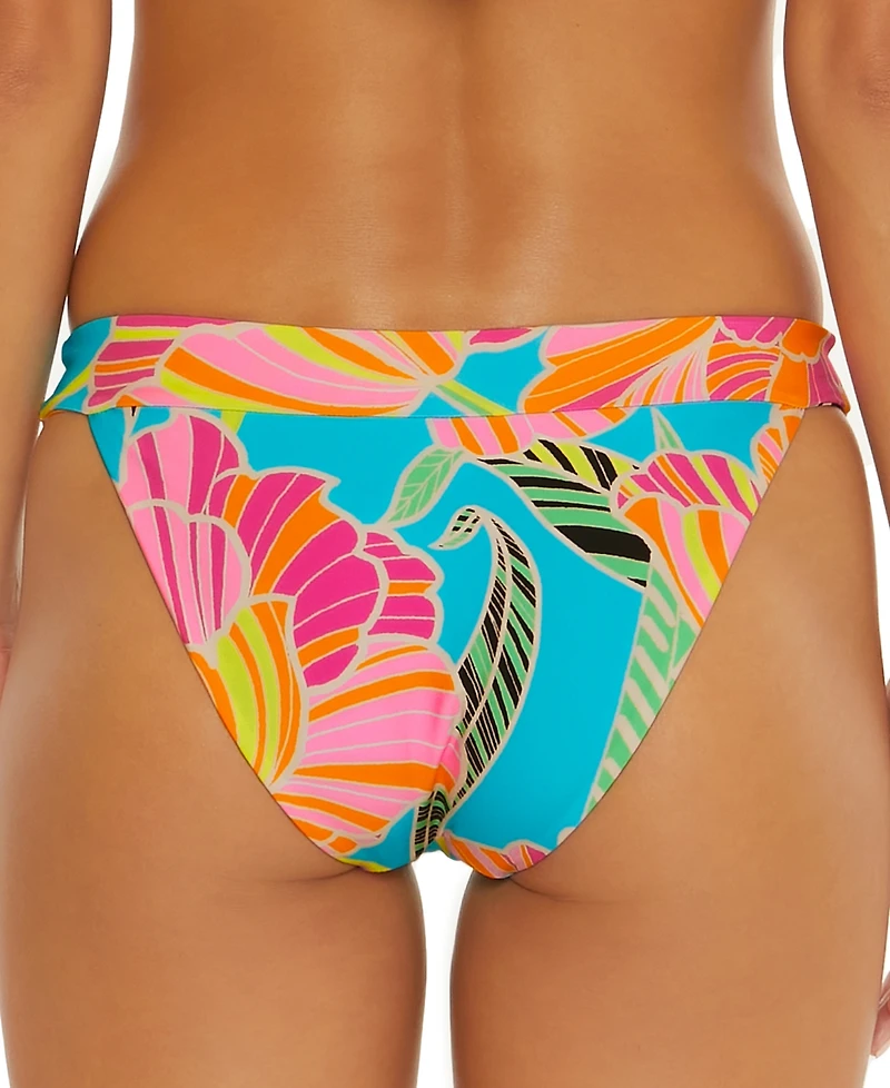 Trina Turk Women's Poppy Banded Hipster Bikini Bottoms