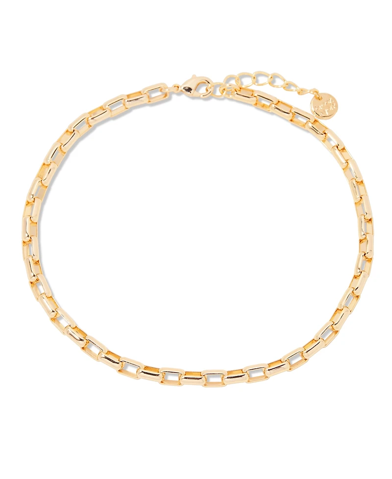 brook & york 14K Gold-Plated Marci Chain Anklet