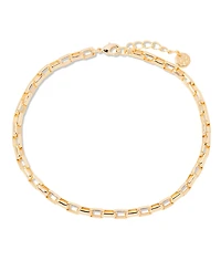 brook & york 14K Gold-Plated Marci Chain Anklet