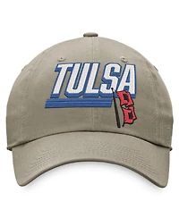 Men's Top of the World Khaki Tulsa Golden Hurricane Slice Adjustable Hat