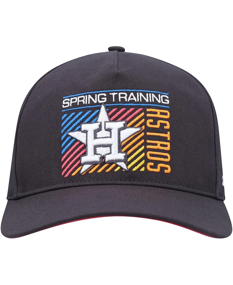 Men's '47 Brand Charcoal Houston Astros 2023 Spring Training Reflex Hitch Snapback Hat