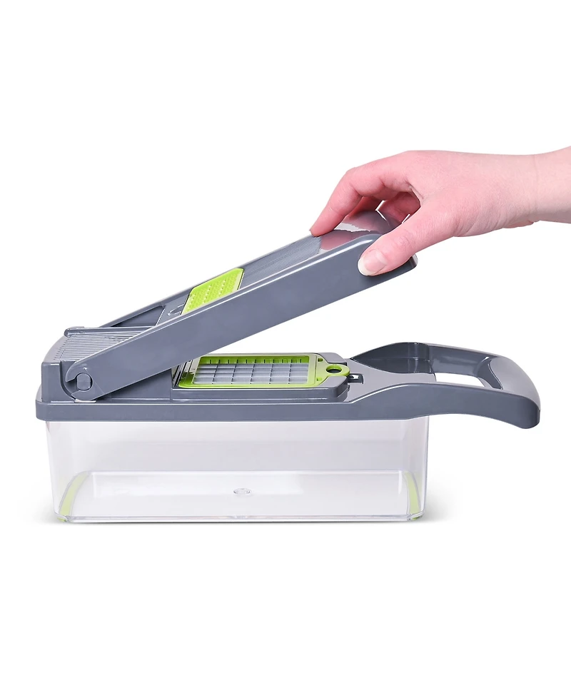 Cheer Collection 10-in-1 Vegetable Slicer and Chopper