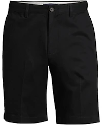 Lands' End Men's No Iron 9" Comfort Waist Plain Front Chino Short