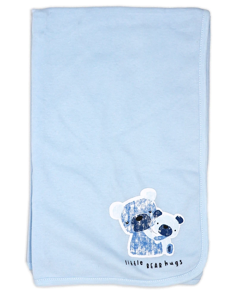 Rock-a-Bye Baby Boutique Boys Little Bear Hugs Layette Gift, 10 Piece Set