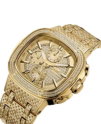 Jbw Men's Heist Platinum Series 18k Gold-plated Stainless Steel Watch, 47.5mm
