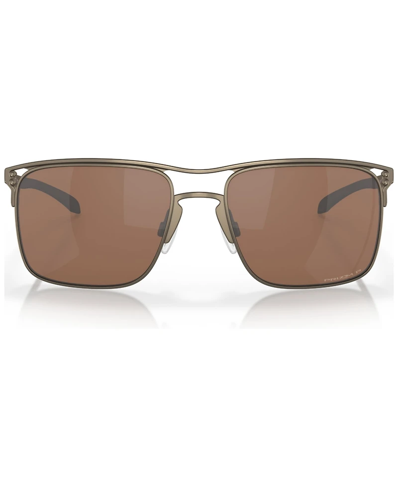 Oakley Men's Polarized Sunglasses, OO6048 Holbrook Ti 57