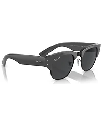 Ray-Ban Unisex Polarized Sunglasses, Mega Clubmaster