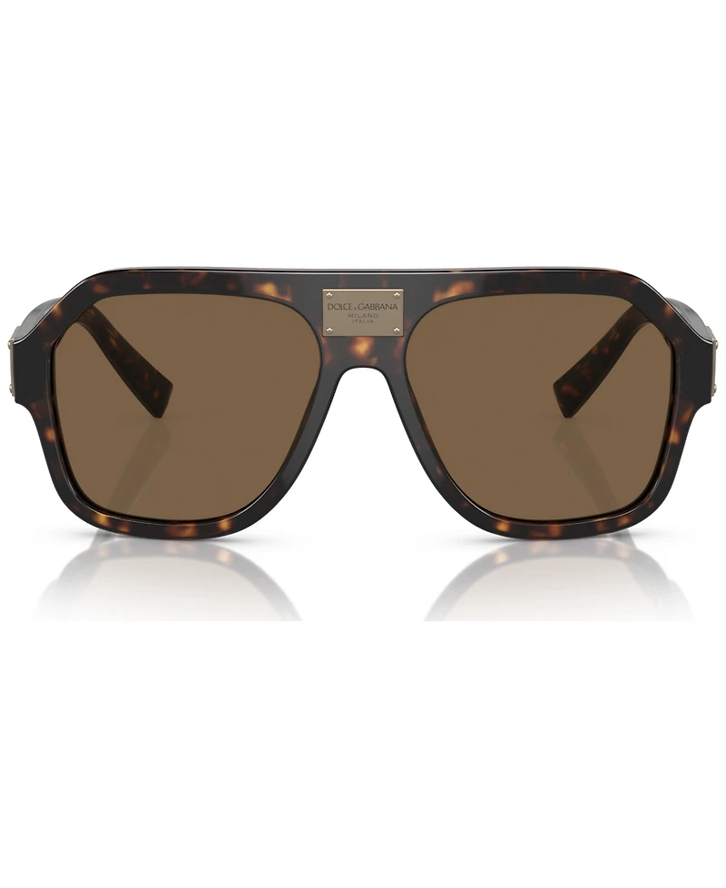 Dolce&Gabbana Men's Low Bridge Fit Sunglasses, DG4433F