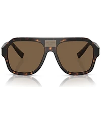 Dolce&Gabbana Men's Low Bridge Fit Sunglasses, DG4433F