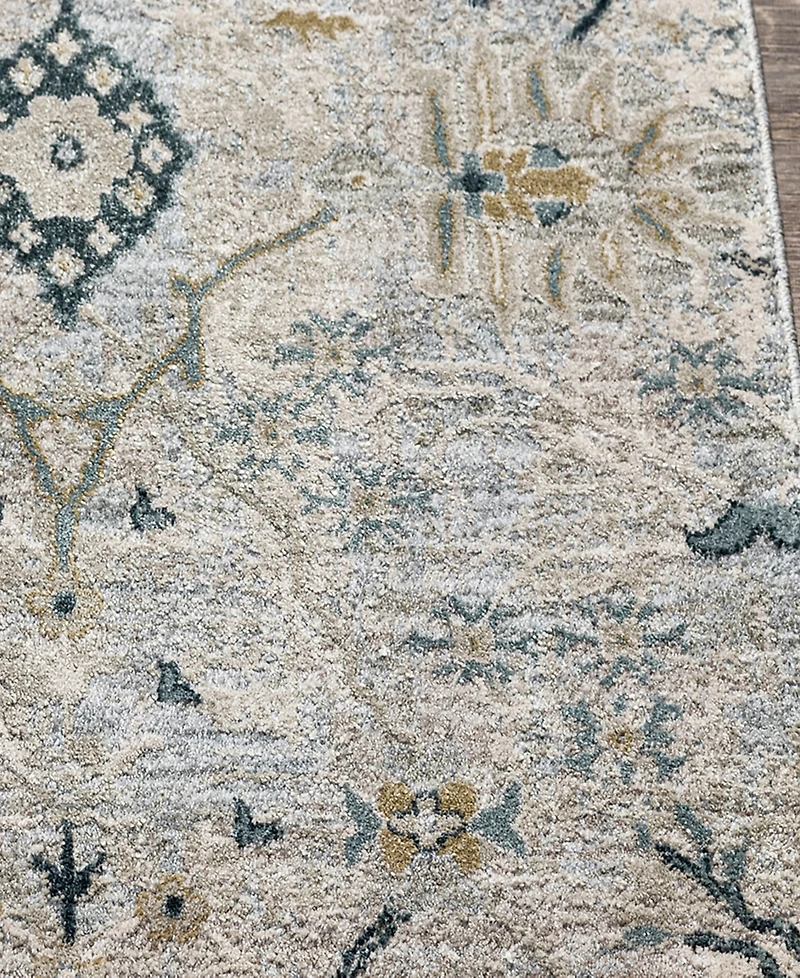 Livabliss Brunswick Bwk- 5'3" x 5'3" Round Area Rug