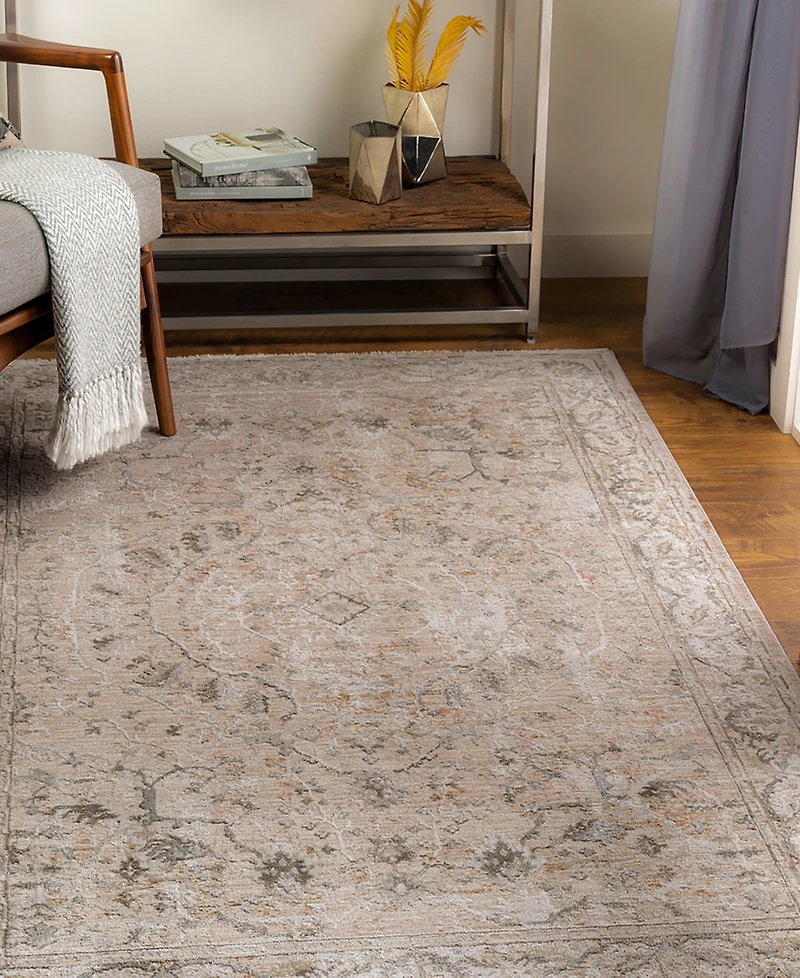 Livabliss Brunswick Bwk- 5'3" x 5'3" Round Area Rug
