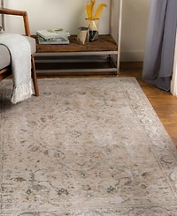 Livabliss Brunswick Bwk- 5'3" x 5'3" Round Area Rug