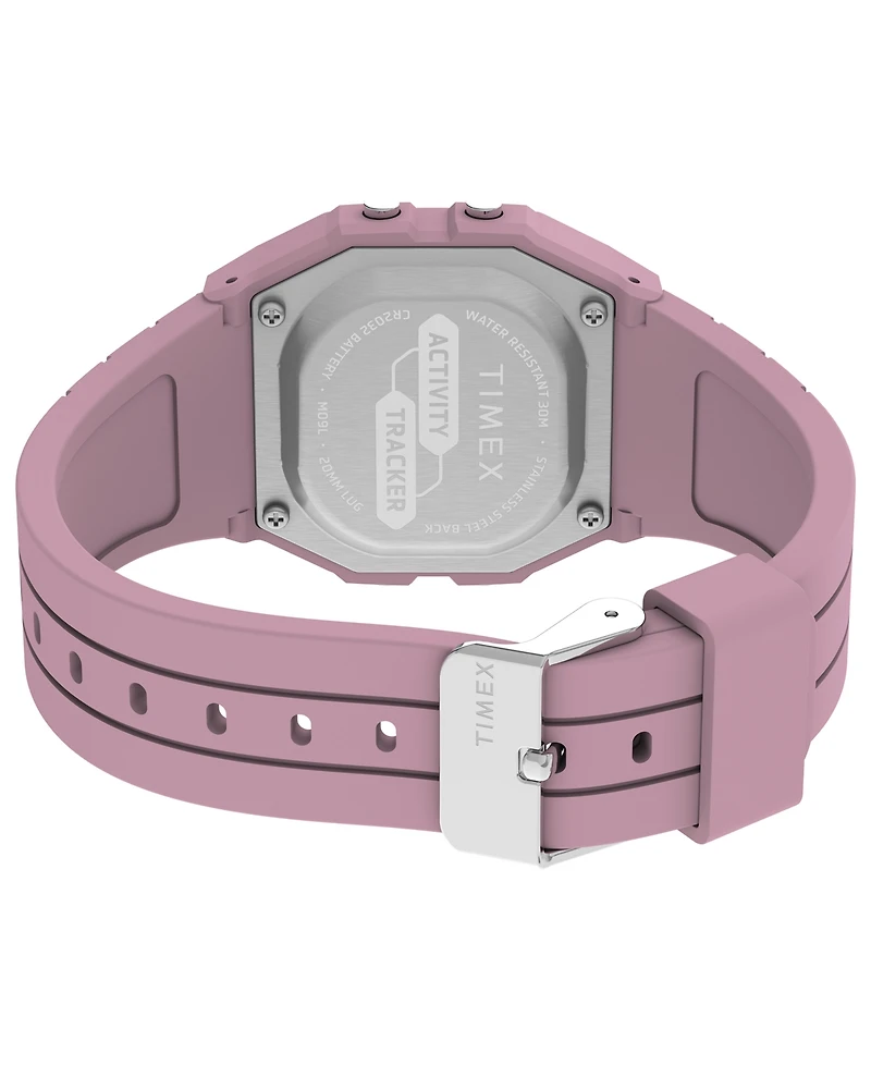 Timex Unisex Digital Ironman Classic Silicone Pink Watch 40mm