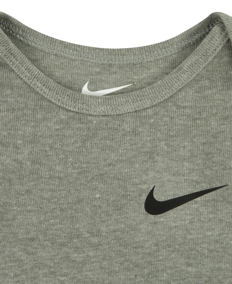 Nike Baby Boys or Girls Mini Me Essential Bodysuits, Pack of 3