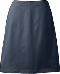 Lands' End Women's Blend Chino Skort Top of Knee