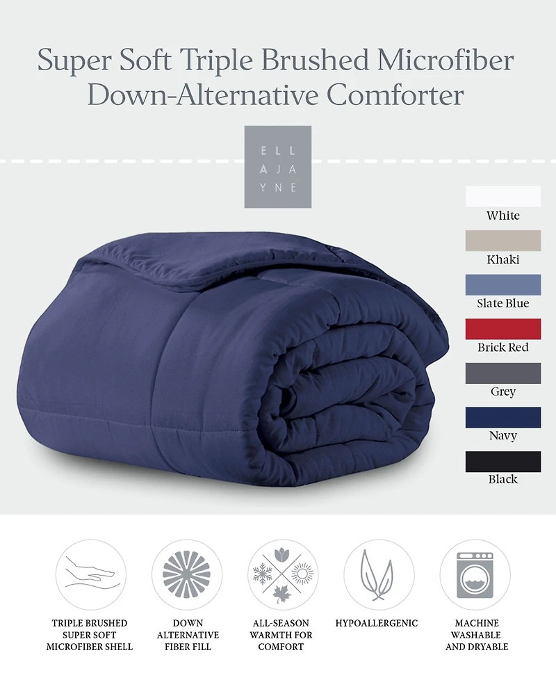 Ella Jayne Cozy Touch Down-Alternative Comforter