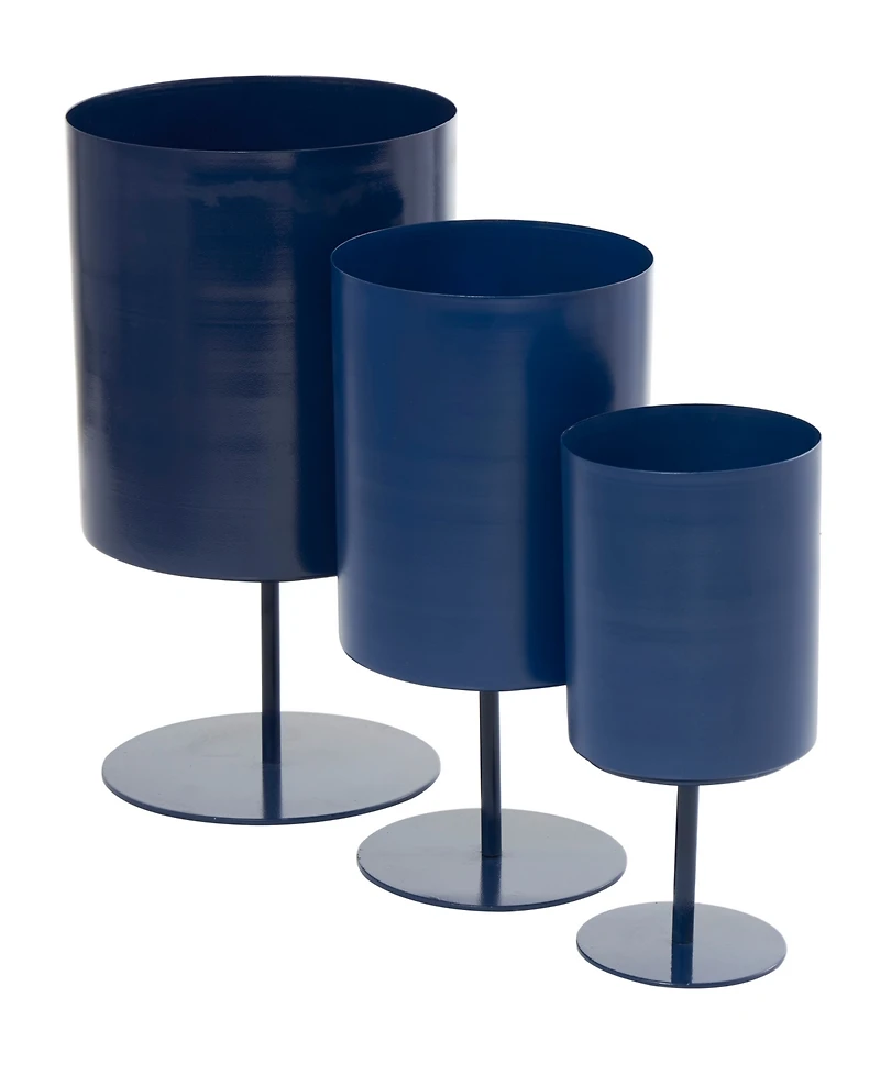 Novogratz Collection Metal Planter, Set of 3