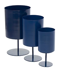 Novogratz Collection Metal Planter, Set of 3