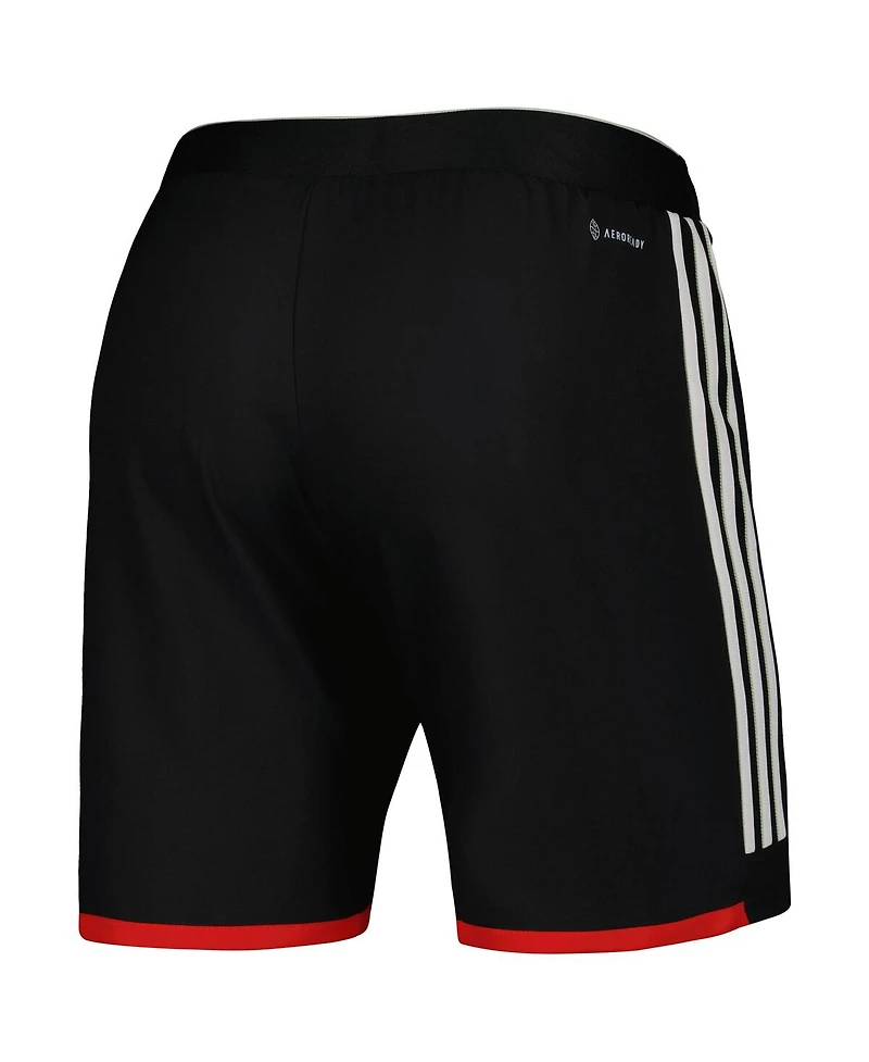Men's adidas Black Fc Dallas 2023 Away Aeroready Authentic Shorts