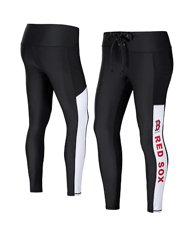 Women's Wear by Erin Andrews Black Boston Red Sox Leggings