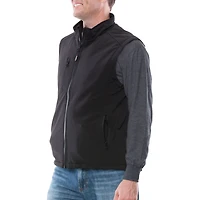 RefrigiWear Men's Insulated Softshell Vest - Warm Work Vest, Water-Repellent, Windproof, Lightweight, Durable Cold-Weather Gear