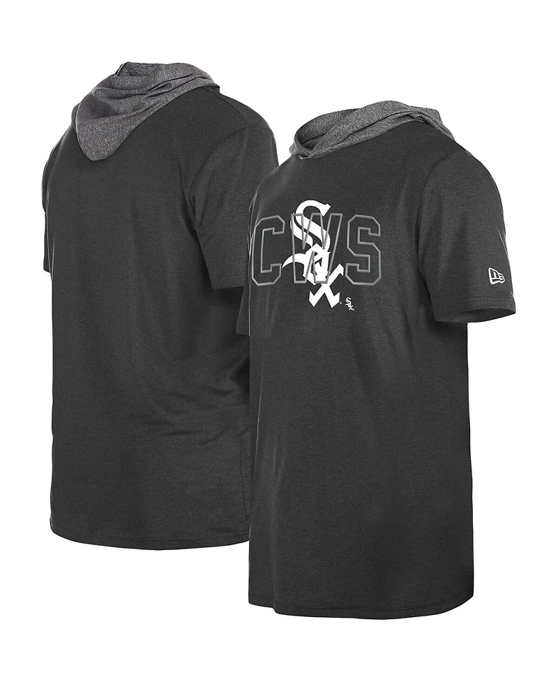 Men's New Era Black Chicago White Sox Team Hoodie T-shirt