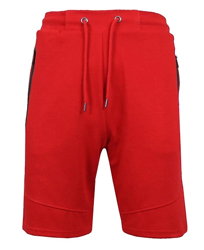 Wicked Stitch Men's Slim Fit Tech Fleece Performance Active Jogger Shorts