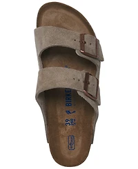 Birkenstock Women's Arizona Soft Footbed Suede Leather Sandals from Finish Line
