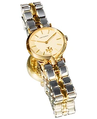 Tory Burch Women's Kira Two-Tone Stainless Steel Bracelet Watch 30mm