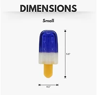 Unique Popsicle Freeze Dog Toy – 100% Rubber Chew Toy for Soothing and Engaging Playtime – Small