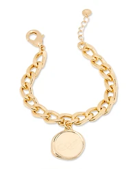 brook & york 14K Gold-Plated Sadie Personalized Initial Bracelet