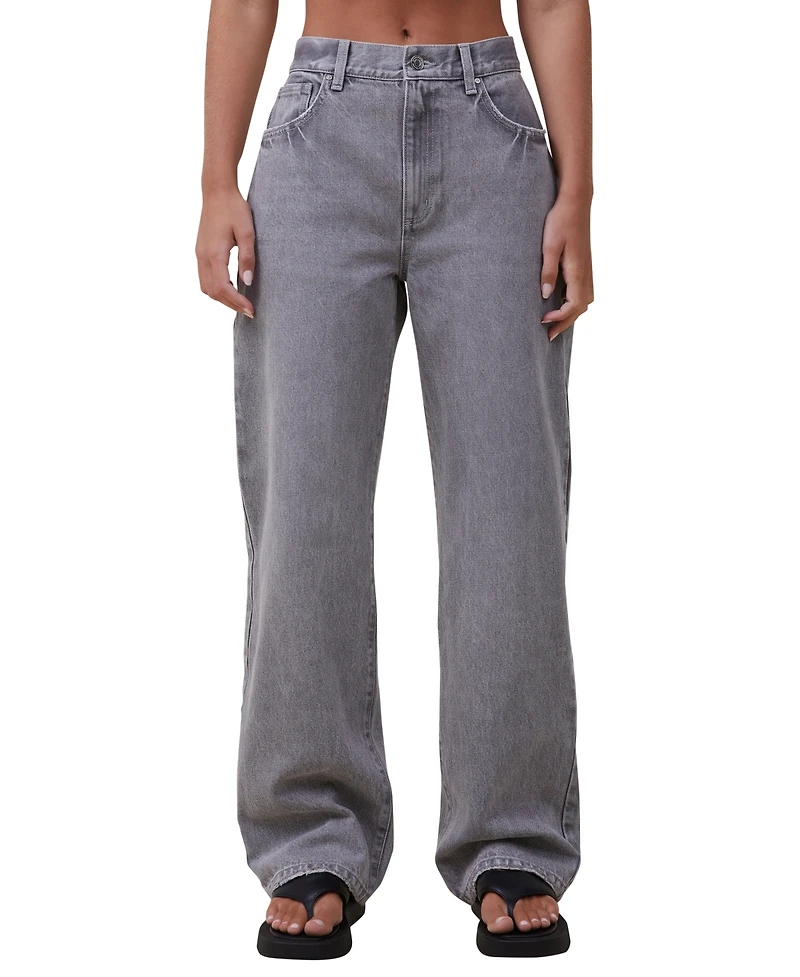 Cotton On Women's Loose Straight Jeans