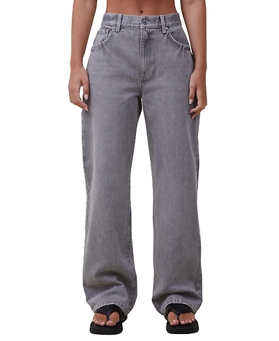 Cotton On Women's Loose Straight Jeans