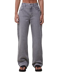 Cotton On Women's Loose Straight Jeans