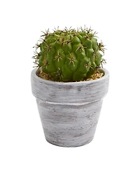 8" Cactus Artificial Plant, Set of 3