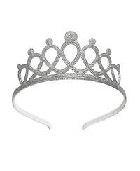 Sweet Wink Girls Silver Tiara Headband
