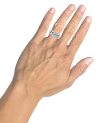 Men's Diamond Chain Link Ring (1/2 ct. t.w.) 10k White Gold (Also Yellow Gold)