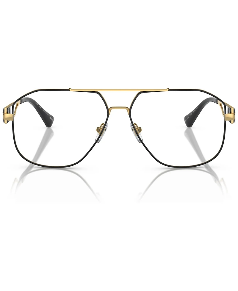 Versace Men's Pilot Eyeglasses