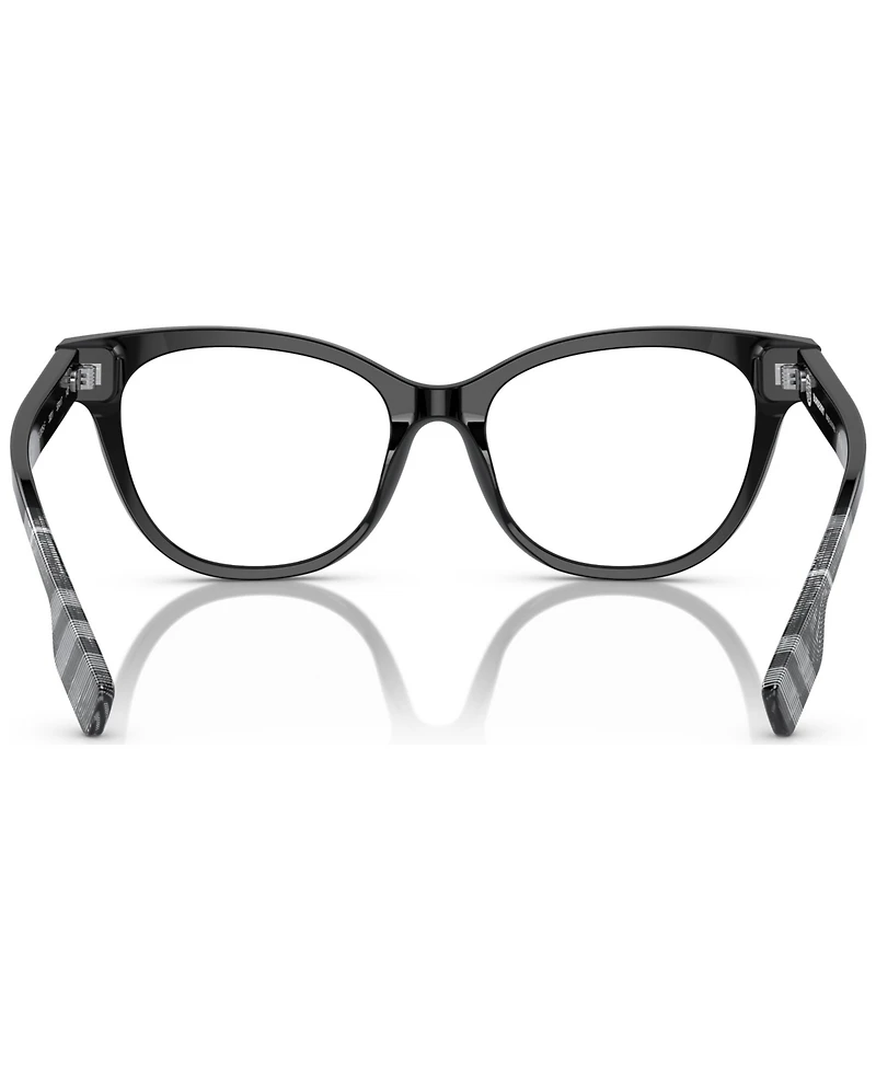 Burberry Women's Cat Eye Low Bridge Fit Eyeglasses, BE2375F 53