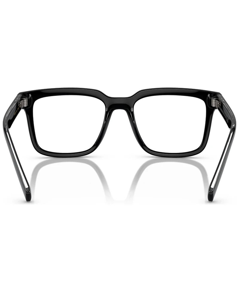 Dolce&Gabbana Men's Square Eyeglasses, DG5101 52