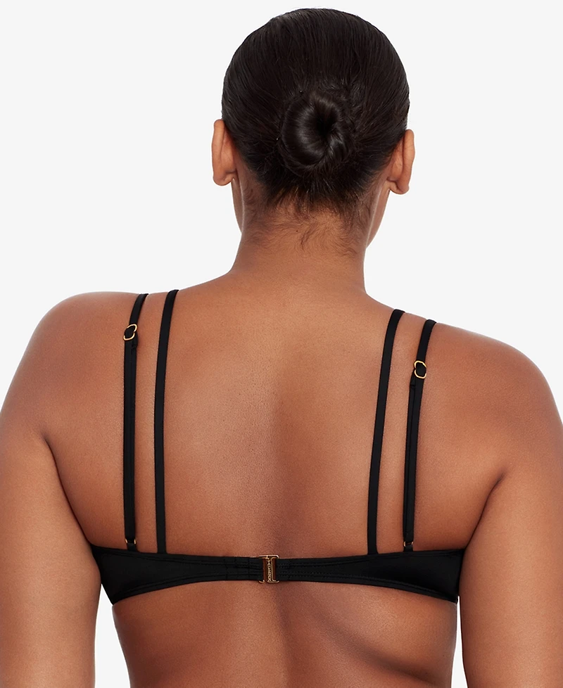 Lauren Ralph Lauren Twist-Front Bikini Top