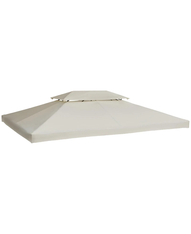 Outsunny 10' x 13' Gazebo Replacement Canopy for 84C-101,
